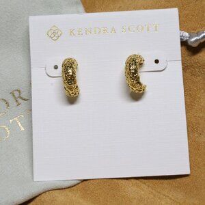 Kendra Scott - Harper Gold Huggie Earrings